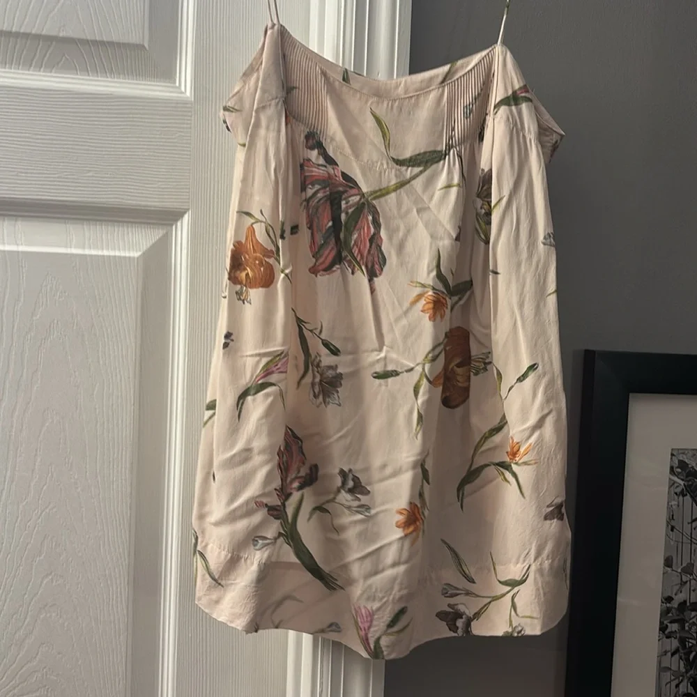 REISS  Lois Silk Floral Cami Top